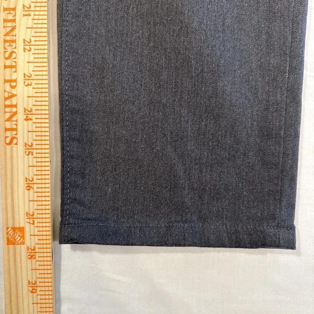 JEANS Banana Republic Mens 32x30 CHARCOAL GRAY Travel Athletic Fit Stretch Chino